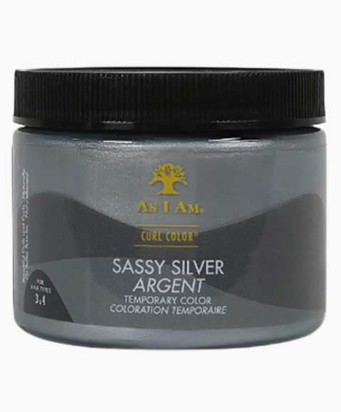 AS I AM CURL COLOR SASSY SILVER COULEUR TEMPORAIRE 