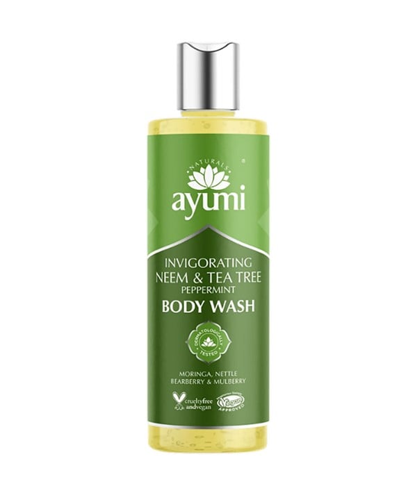 AYUMI NATURALS NEEM ET TEA TREE BODY WASH 