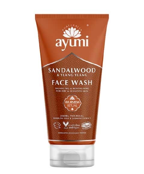 AYUMI NATURALS SANDALWOOD ET YLANG YLANG VISAGE WASH 