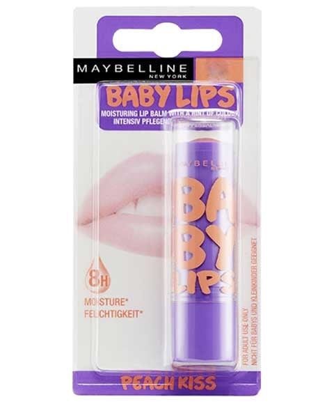 BABY LIPS BAUME À LÈVRES HYDRATANT PEACH KISS 