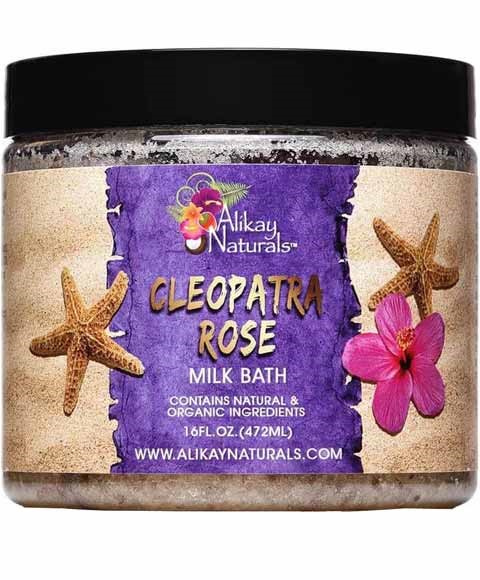 BAIN AU LAIT À LA ROSE CLÉOPÂTRE 