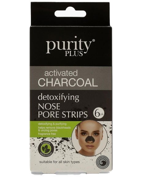 BANDE DÉTOXIFIANTE POUR LES PORES DU NEZ AU CHARBON ACTIF PURITY PLUS