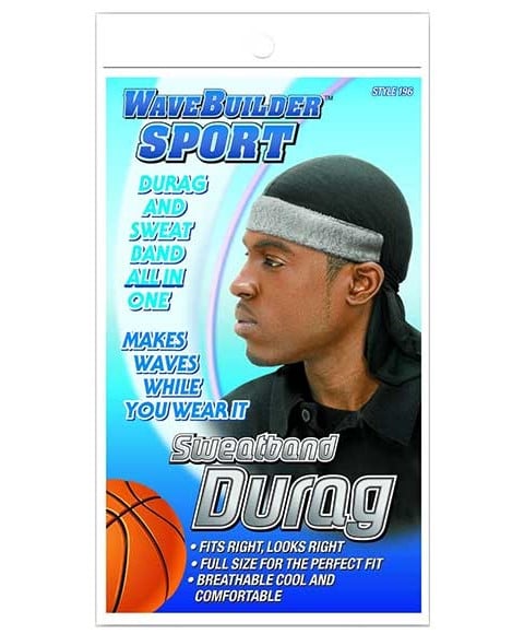BANDEAU DE SPORT WAVE BUILDER DURAG STYLE196 