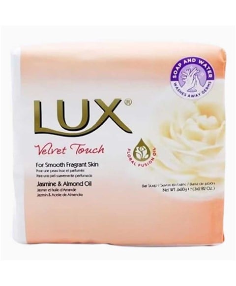 BARRE DE SAVON LUX VELVET TOUCH AU JASMIN ET À L'HUILE D'AMANDE 