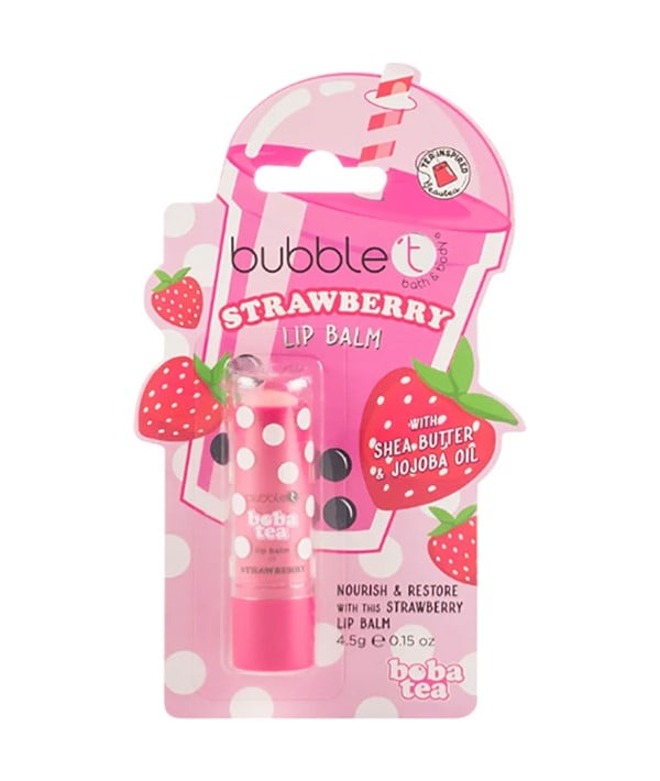 BAUME À LÈVRES À LA FRAISE BOBA TEA 