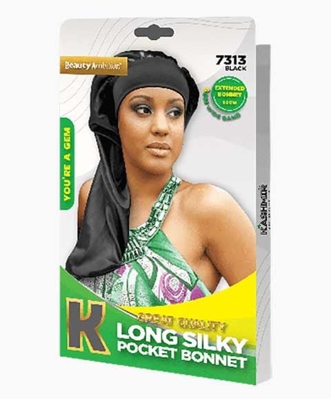 BEAUTY AMBITION Bonnet de poche long et soyeux de grande qualité 731
