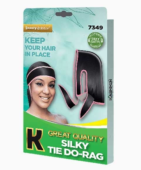 BEAUTY AMBITION GRANDE QUALITÉ SILKY TIE DO RAG 7349 