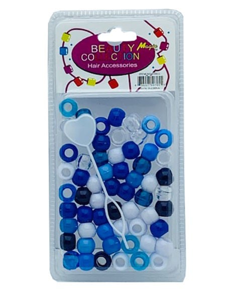 BEAUTY COLLECTION PERLES DE CHEVEUX MAGIQUES 70BLU
