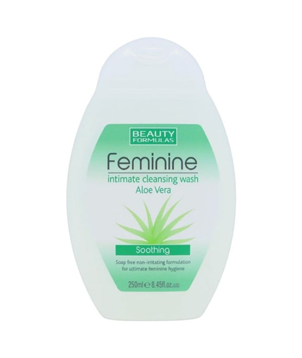 BEAUTY FORMULAS NETTOYANT INTIME FÉMININ À L'ALOE
