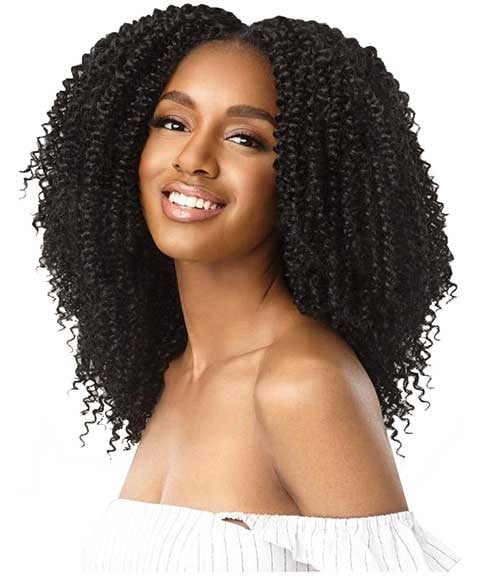 BIG BEAUTIFUL HAIR 4A KINKY CURLY CLIP IN 