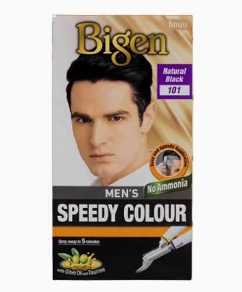 BIGEN HAIR MENS SPEEDY COLOR NOIR NATUREL 101 