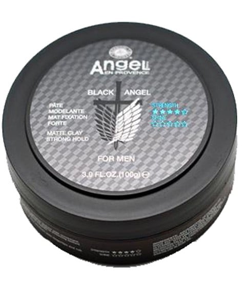 BLACK ANGEL POUR HOMMES ARGILE MATTE TENUE FORTE 