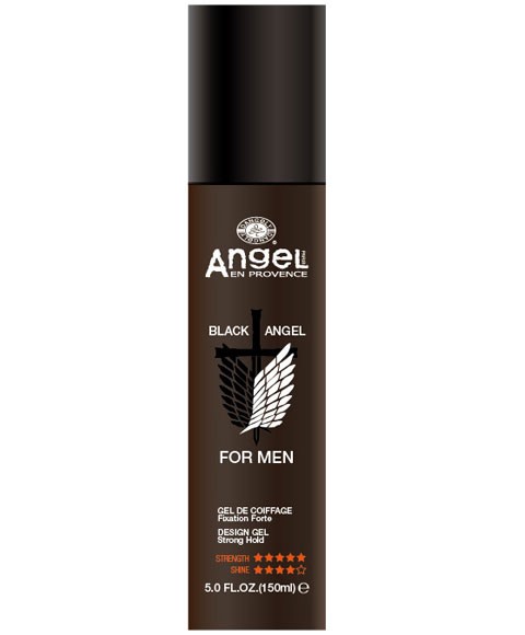 BLACK ANGEL POUR HOMMES GEL DE CONCEPTION À TENUE FORTE 