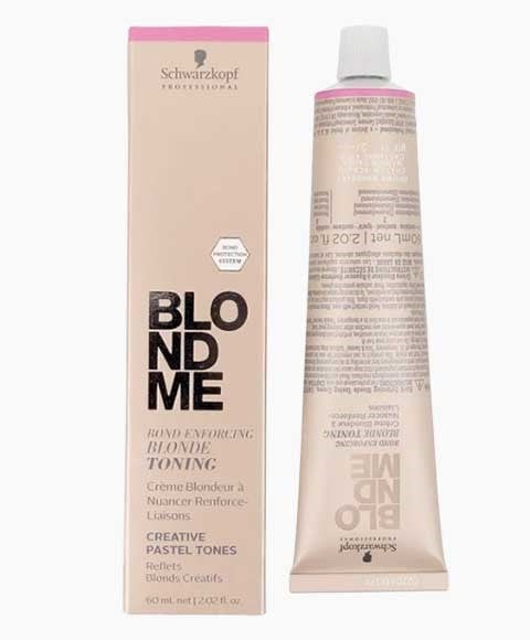 BLONDME BOND ENFORCING BLONDE TONING CRÉATIVES PASTALES 