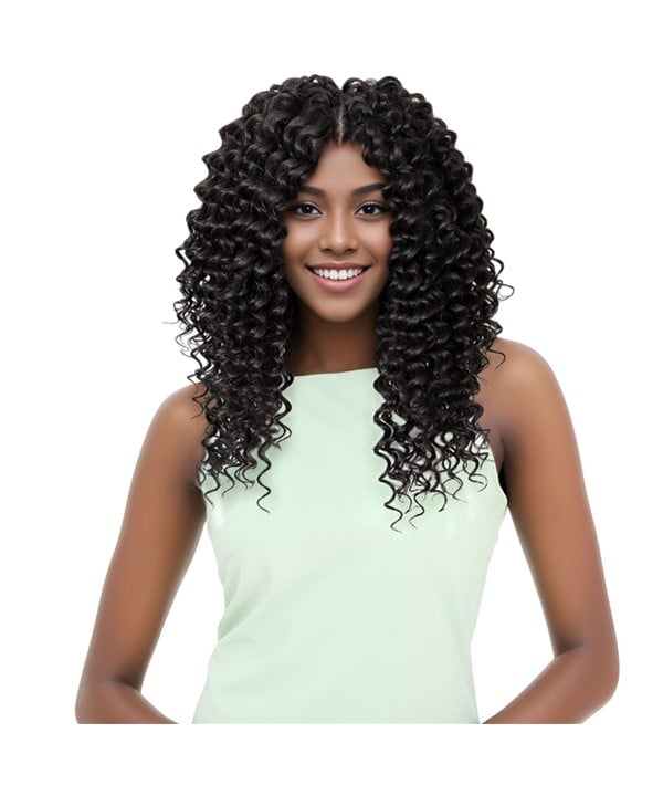 BOHO 4X CARAÏBES PRÉ-ÉTIRÉES PROFONDE TWIST BUNDLE BRAIDS 