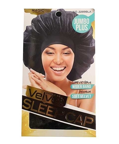 BONNET DE SOMMEIL EN VELOURS PREMIUM MAGIC COLLECTION 2289BLA 