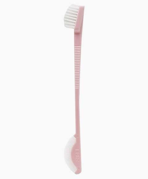 BROSSE À BORDS NYLON DUR EBNHT2 ROSE 