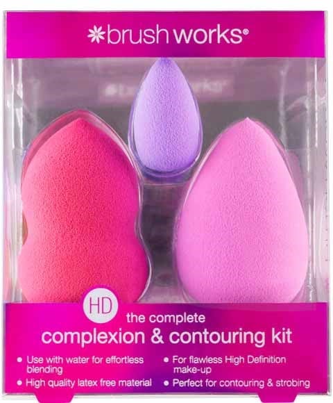 BRUSH WORKS HD LE KIT COMPLET DE TEINT ET DE CONTOURING
