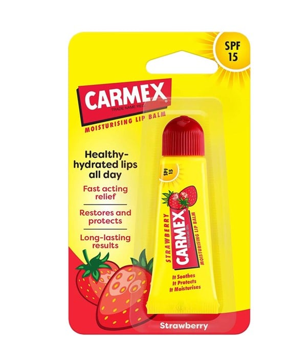CARMEX BAUME À LÈVRES HYDRATANT TUBE FRAISE 
