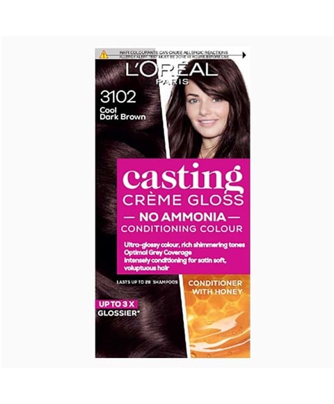 CASTING CREME GLOSS CONDITIONING COULEUR 3102 COOL DARK BROW