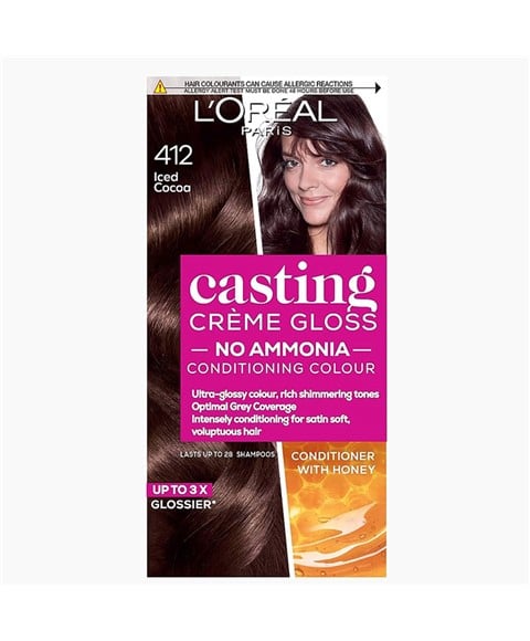CASTING CREME GLOSS CONDITIONING COULEUR 412 CACAO GLACÉ 