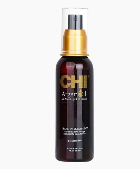 CHI ARGAN OIL CONGÉ EN TRAITEMENT AVEC UN MÉLANGE D'HUILE DE MORINGA 