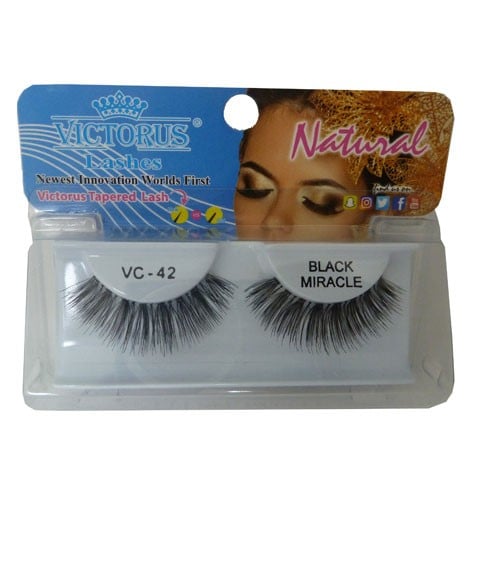 CILS MIRACLE NOIR CONIQUES NATURELS VICTORUS VC 0042