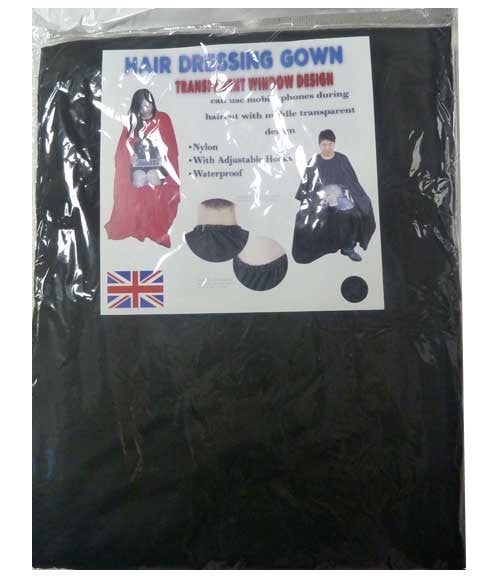 COIFFURE ROBE DE CONCEPTION DE FENÊTRE TRANSPARENTE 