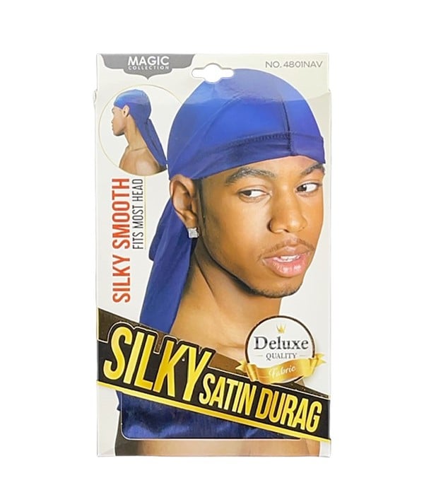 COLLECTION MAGIC DURAG EN SATIN SOYEUX 4801NAV 