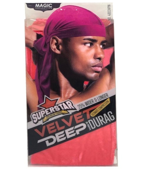 COLLECTION MAGIQUE SUPERSTAR VELOURS VAGUE PROFONDE DURAG 4803HPN