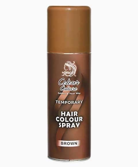 COLOR CULTURE SPRAY TEMPORAIRE DE COULEUR DE CHEVEUX BRUN 
