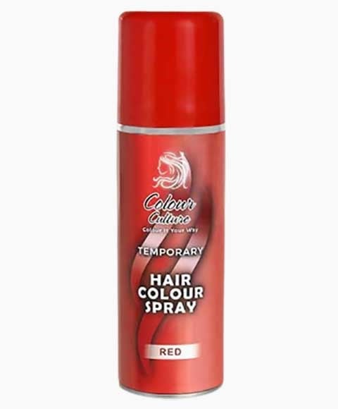 COLOR CULTURE SPRAY TEMPORAIRE DE COULEUR ROUGE 