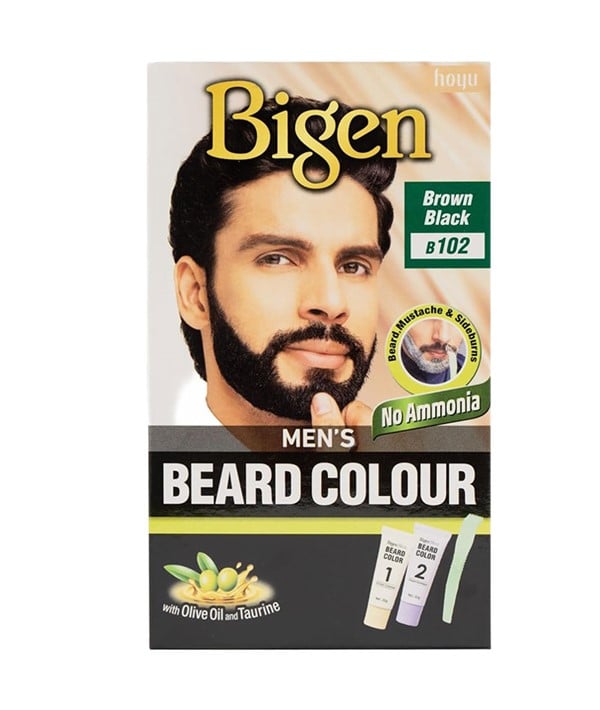 COULEUR DE BARBE POUR HOMMES BRUN NOIR B102 