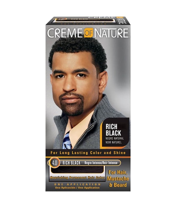 COULEURS CREME OF NATURE POUR HOMMES NOIR RICHE 