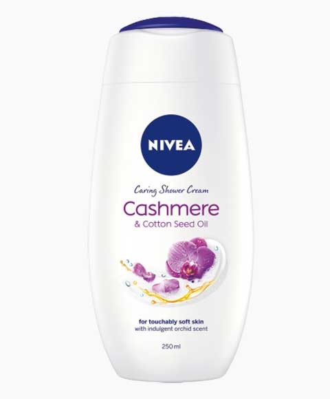 CRÈME DE DOUCHE NIVEA À L'HUILE DE CACHEMIRE ET DE COTON