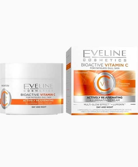 CRÈME DE JOUR ET DE NUIT BIOACTIVE VITAMINE C MULTI GLOW EFFET