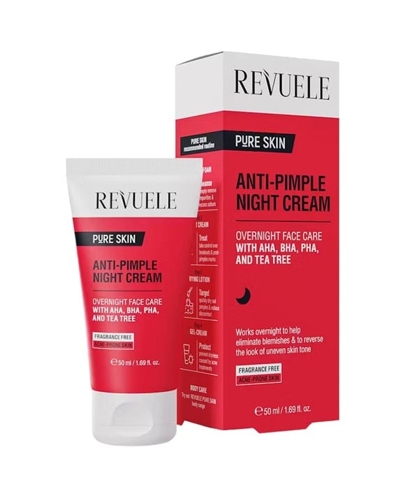 CRÈME DE NUIT ANTI BOUTON PURE PURE 