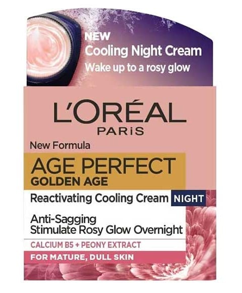 CRÈME DE NUIT RAFRAÎCHISSANTE RÉACTIVANTE GOLDEN AGE AGE PERFECT