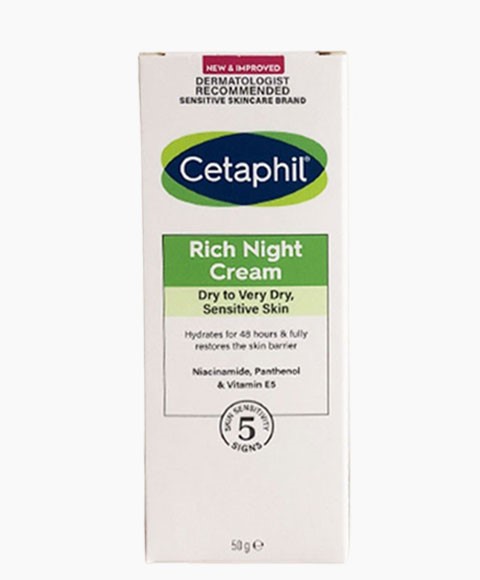 CRÈME DE NUIT RICHE CETAPHIL 