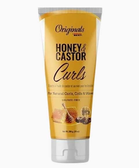 CRÈME ORIGINALS POUR BOUCLES AU MIEL ET AU RICIN 