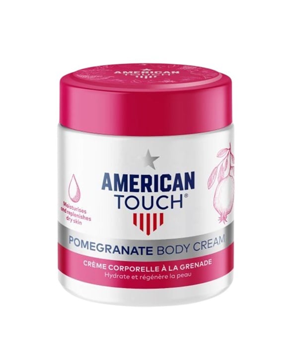CRÈME POUR LE CORPS À LA GRENADE AMERICAN TOUCH 