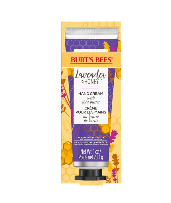 CRÈME POUR LES MAINS À LA LAVANDE ET AU MIEL BURTS BEES