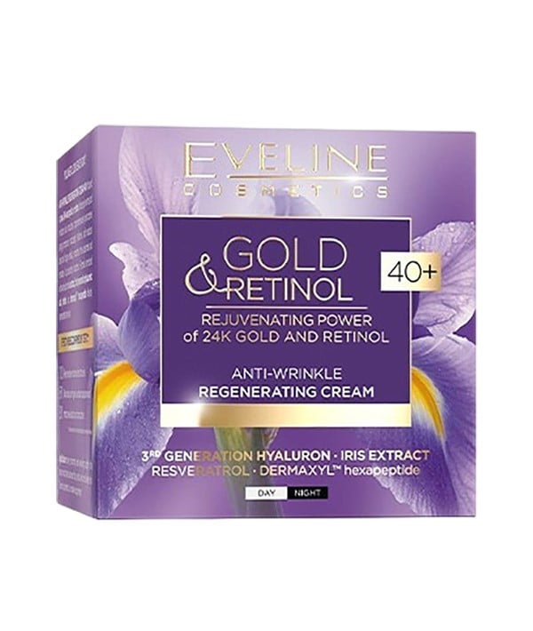 CRÈME RÉGÉNÉRANTE ANTI-RIDES GOLD RETINOL 40 PLUS 