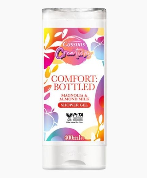 CREATIONS CONFORT DOUCHE MAGNOLIA ET LAIT D'AMANDE EN BOUTEILLE