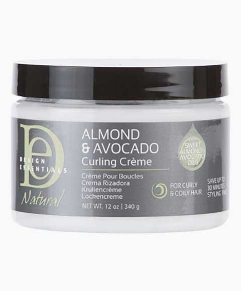CREME DE CURLING NATURELLE AUX AMANDES ET AVOCAT DESIGN ESSENTIALS