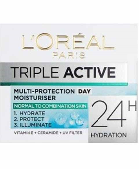 CREME DE JOUR MULTI PROTECTION TRIPLE ACTIVE 