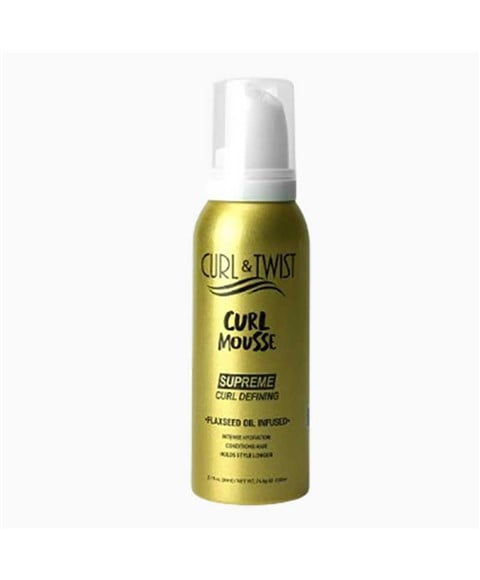 CURL AND TWIST SUPREME CURL DEFINING CURL MOUSSE 