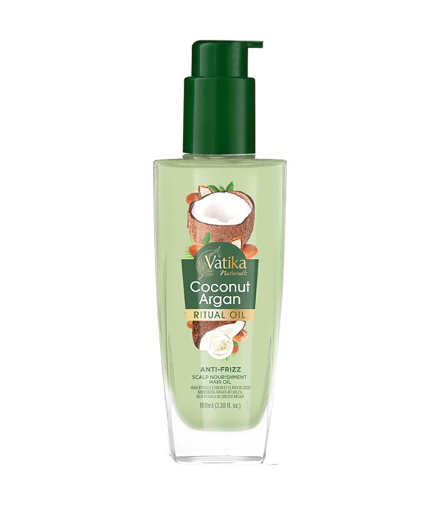 DABUR VATIKA NATURALS HUILE RITUEL D'ARGAN DE COCO 