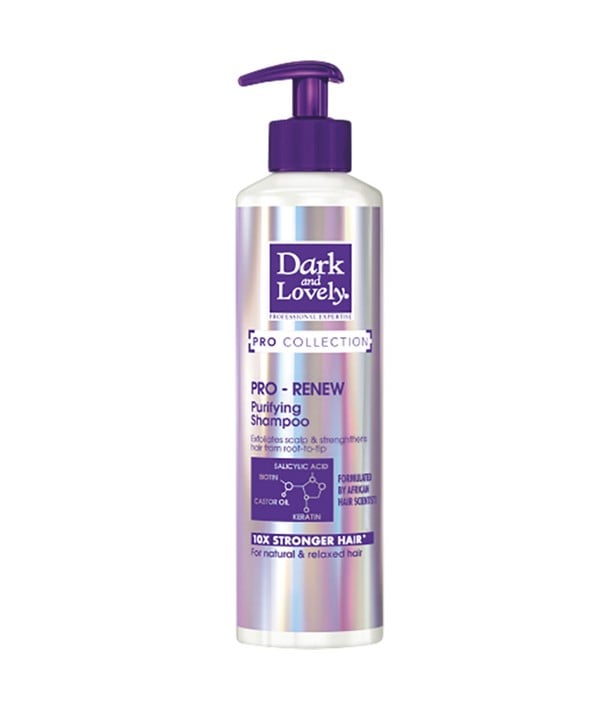 DARK AND LOVELY PRO COLLECTION PRO RENEW SHAMPOOING PURIFIANT