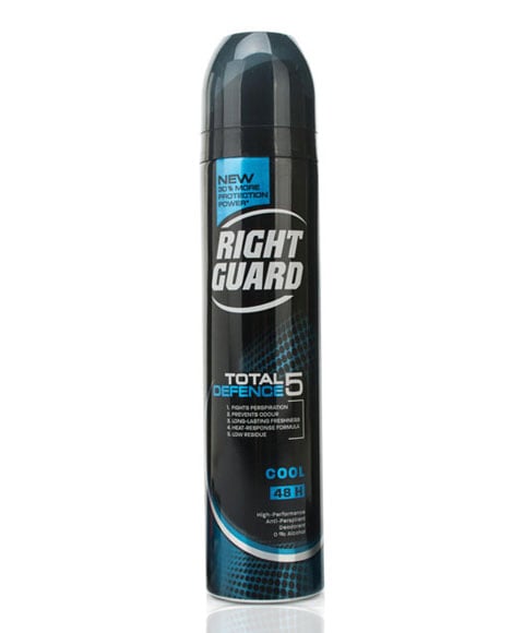 DÉODORANT ANTI-TRANSPIRANT RIGHT GUARD TOTAL DEFENSE 5 COOL